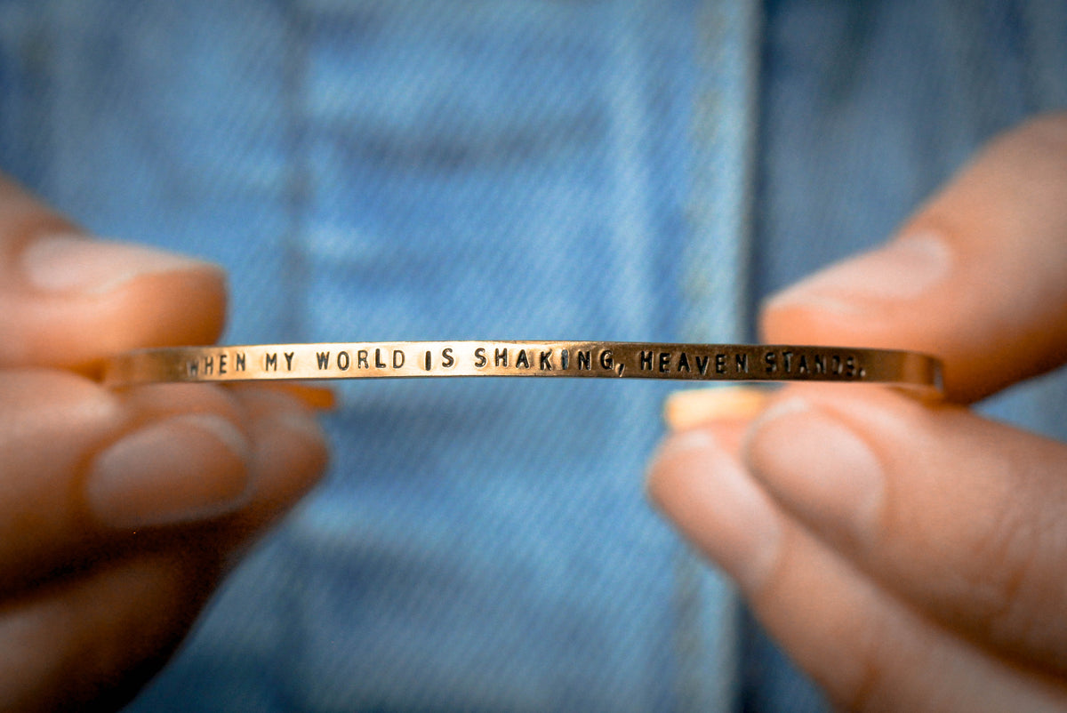"Heaven Stands" Cuff Bracelet JJ Heller