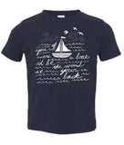 Boat Song Toddler T-Shirt