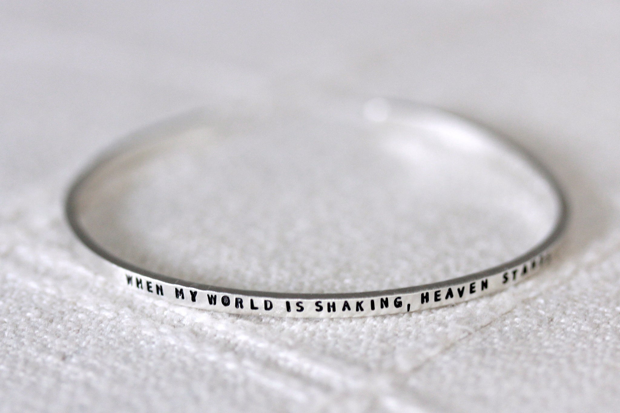 "Heaven Stands" Cuff Bracelet JJ Heller