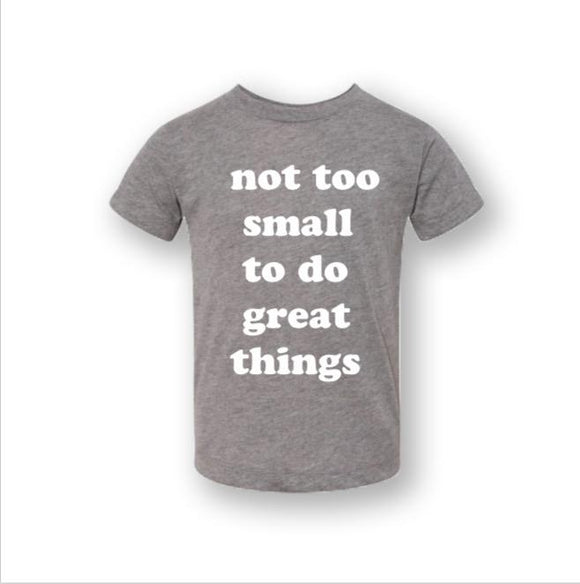 Not Too Small Youth T-Shirt